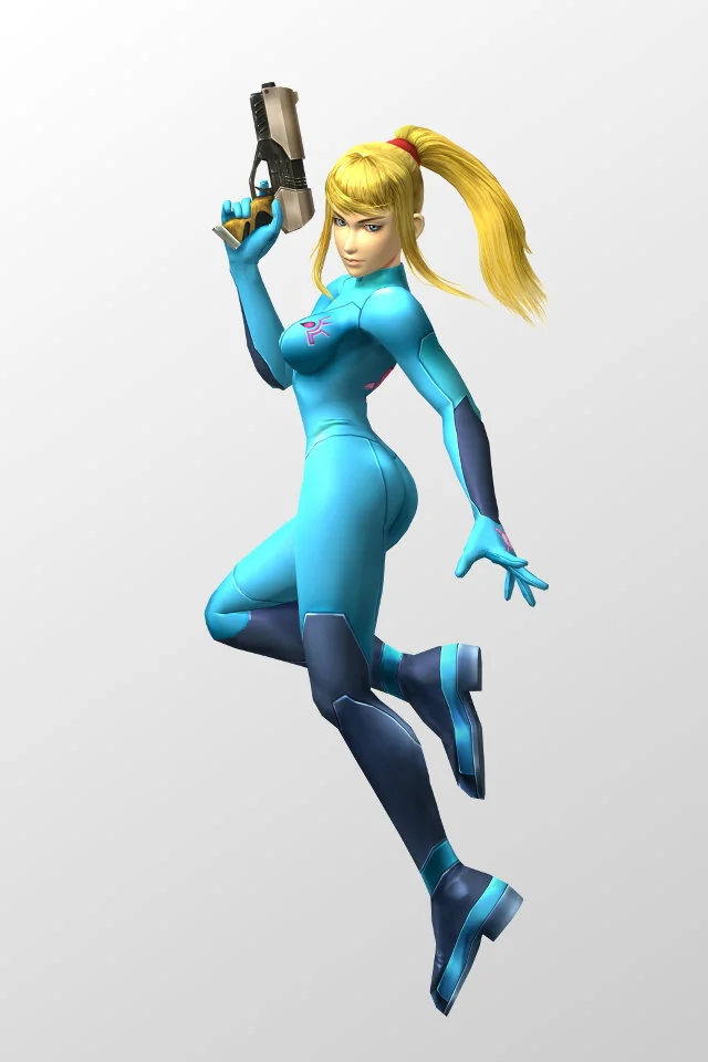 Samus en su Zero Suit