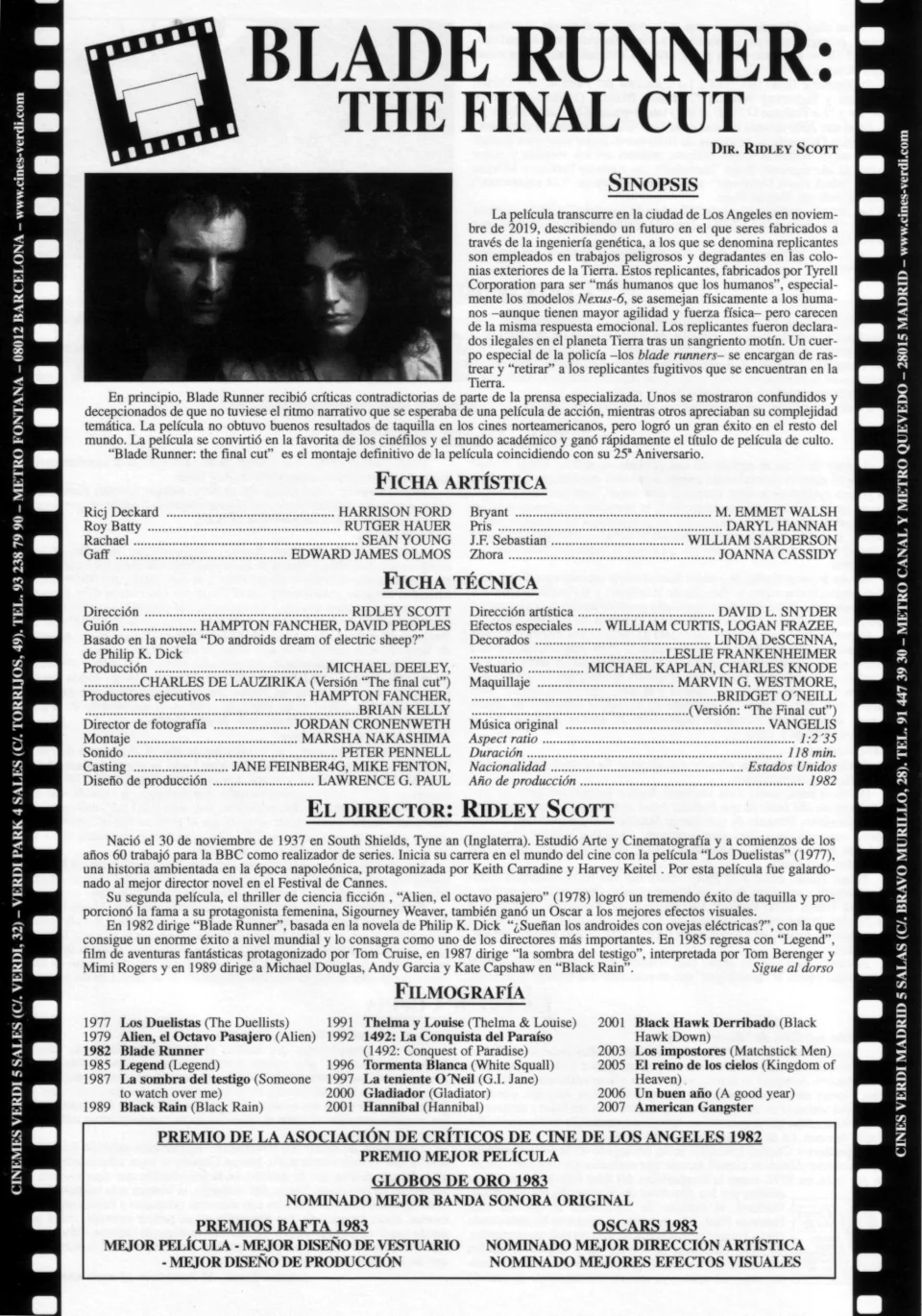 Blade Runner: The Final Cut