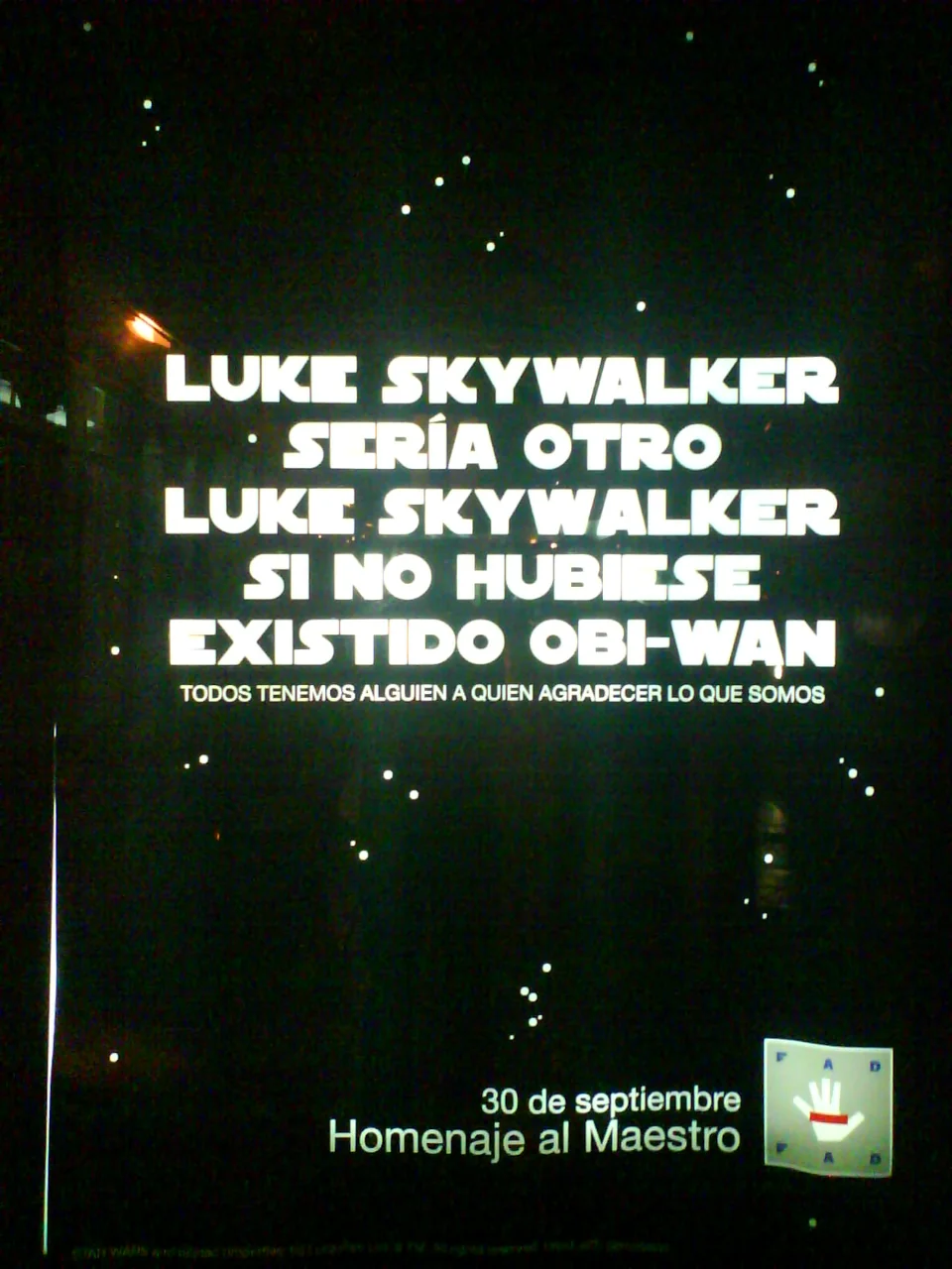 Campaña Anitroga Star Wars