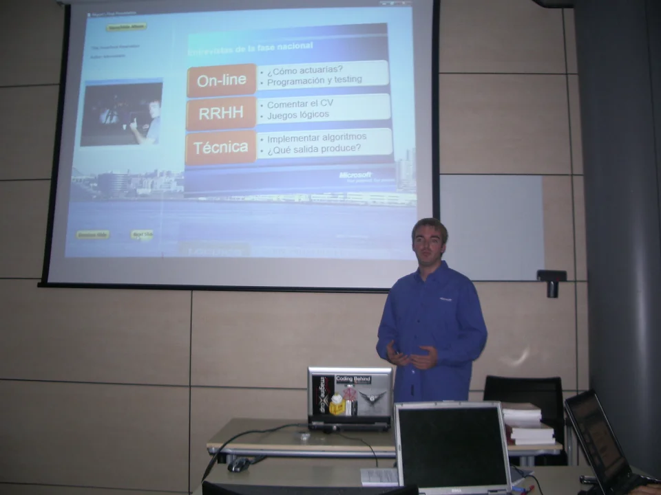 De visita en Microsoft