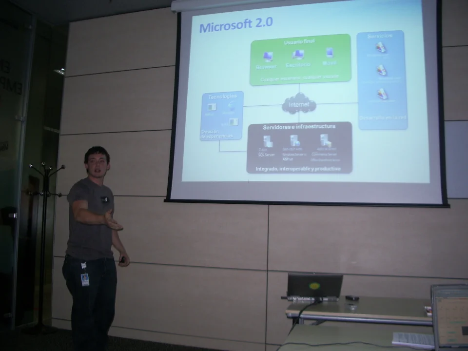 De visita en Microsoft