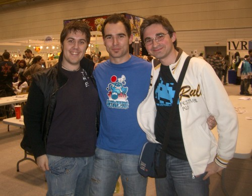 Dani, Kristian y un servidor