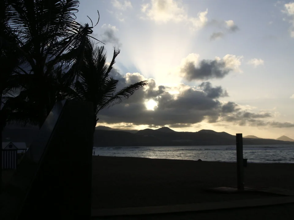 Atardecer en las Canteras