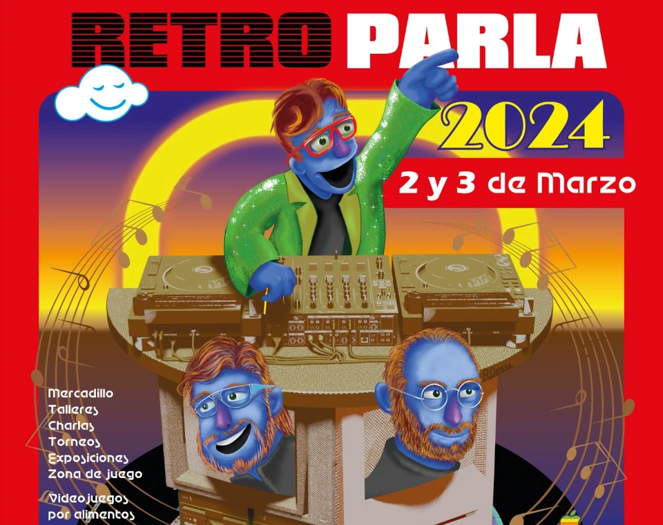 Cartel de Retro Parla 2024