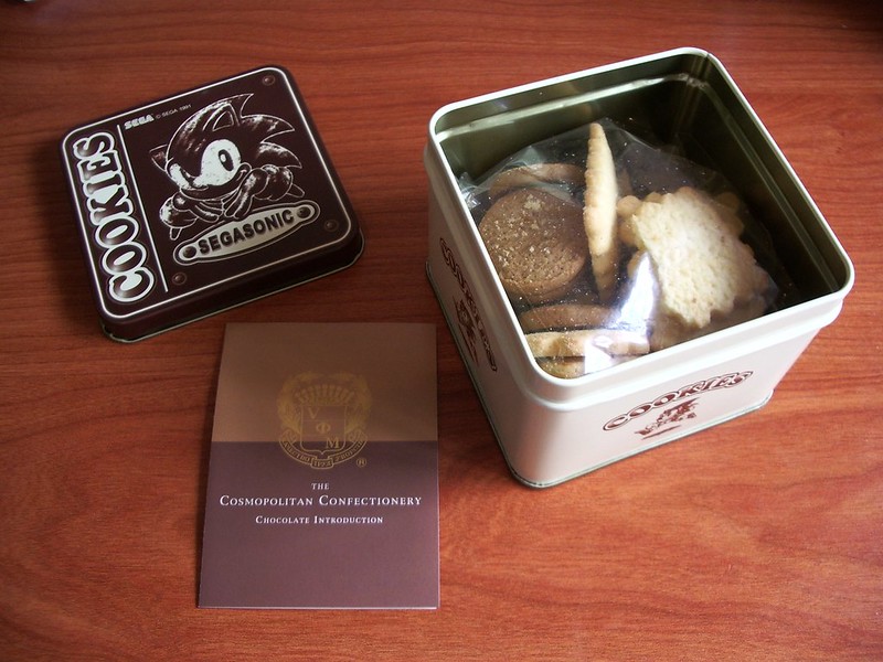 Bote de galletas de Sonic